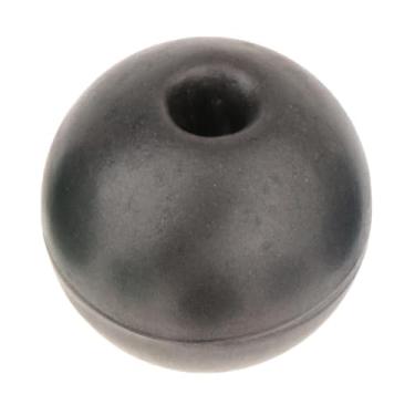 Imagem de Generic Corda Flutuante Bola Flutuante de Água 1,5 cm Furo Boia de Âncora Marinha Marcador de Pesca para Doca Zonas de Parques Aquáticos Trilha de Pesca de, Preto