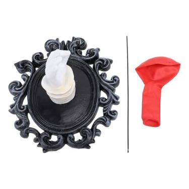 Imagem de Escultura de parede gótica 3D mão balão vermelho resina decoração decoração ornamento para decoração de casa Halloween festa festiva