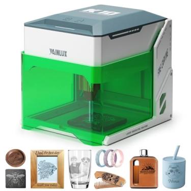 Imagem de WAINLUX K10 5000 mW Máquina de gravação a laser, mini máquina de gravação a laser para madeira, couro, papel silicone, vidro, pano acrílico, Grabadora Láser, Gravador Laser Class1