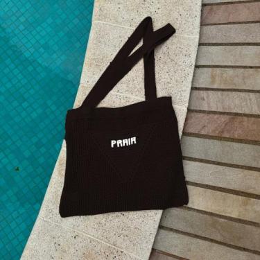 Imagem de Bolsa Crochê Feminina Tricot Saida de Praia Tendência Verão - GIP, Mar