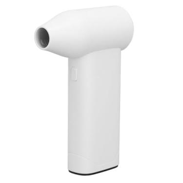 Imagem de Generic Espanador de Ar Elétrico, Ventilador de Ar Portátil Multifuncional de Alta Velocidade Sem Fio de 130000 Rpm para Limpeza de Teclado de Computador (Branco)