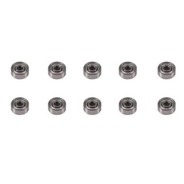 Imagem de Rolamentos Métricos 623zz Rolamentos de Esferas Flangeadas 10pcs Rolamentos Selados de Aço Escudo de Aço de Carbono Com Ruído Baixo de Alta Velocidade para Quadros de Skates