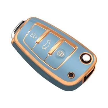 Imagem de Capa De Chave Flip TPU Para Audi A1 A3 A4 A5 A6 A7 Q3 Q5 Q7 Acessórios