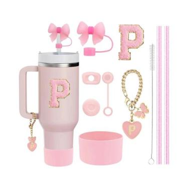 Imagem de Conjunto De Acessórios Para Copo Stanley Com 10 Peças: 2 Canudos, Esco