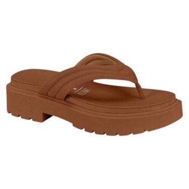 Imagem de Tamanco Vizzano Tratorado - Feminino, Marrom, 37