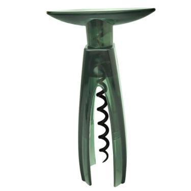 Imagem de Abridor Saca-rolhas Prático de Encaixe - Fácil de Usar - para Vinhos CTK Mais (Fumê)