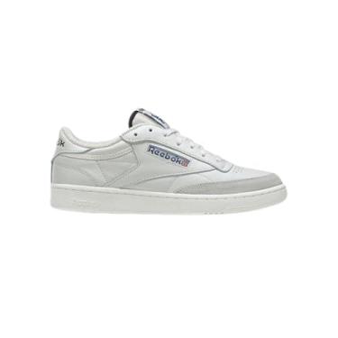 Imagem de Reebok Tênis unissex adulto Club C 85 Vintage, Giz/preto/azul vetor, 9.5 Women/8 Men
