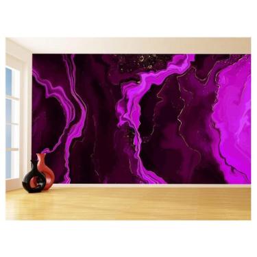 Imagem de Papel De Parede 3D Estilo Marmore Tintas Cores 3,5M Mbr114 - Você Deco