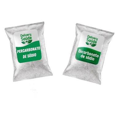 Imagem de Percarbonato de Sódio Bicarbonato de Sódio 2Kg 100% Puro Clareador de Roupas