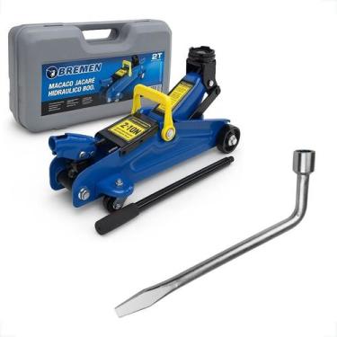 Imagem de Kit Emergencia Carro Macaco 2 ton Chave de Roda L 19mm Aço - BREMEN