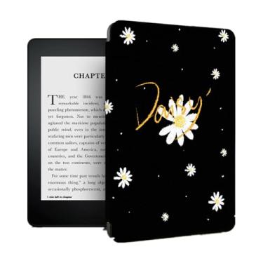 Imagem de Yzlvigrous Capa para Kindle Paperwhite 5/6/7th Gen 2012/2013/2015, Modelo Compatível com Estojo de 6 Polegadas: DP75SDI/EY21, Capa Ultra Slim PU com Sono Automático/Wake