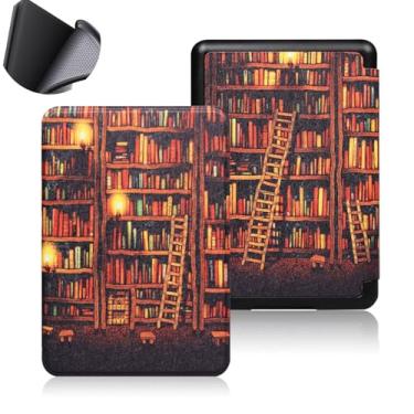 Imagem de Yzlvigrous Capa para Kindle Paperwhite 12th/Coloroft Signature Edition 1ª Geração 2024, Tampa Traseira de TPU Macia de 7 Polegadas com Sono/despertar Automático, Modelo: SA569P/SA568B/SA59CP