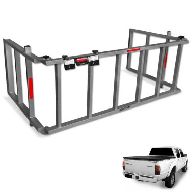 Imagem de Extensor de Caçamba L200 Sport Outdoor 2004 a 2007 Rampa Cinza