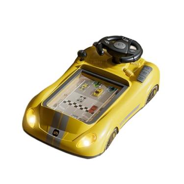 Imagem de simhoa Volante de brinquedo para carro, jogo interativo de simulação de direção para crianças a partir de 3 anos, Amarelo