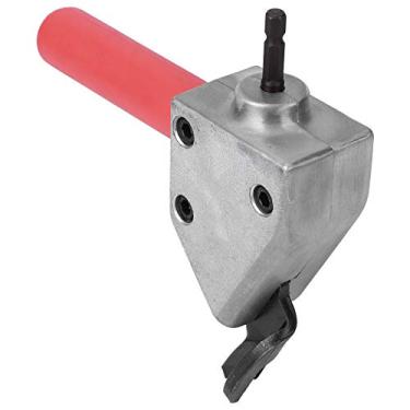 Imagem de Fafeicy Alça que Economiza Trabalho, Desempenho Estável, Alça Sextavada Universal Cabeça de Cortador de Folha de Metal para Tesoura Elétrica, Material de Liga de Alumínio, Aplicações para Reparo de