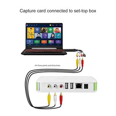 Imagem de Generic Adaptador de Vídeo USB 2.0 Com Captura de áudio e Resolução de Vídeo de para Conferências na Internet/reuniões na Rede (Preto)