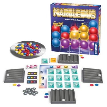 Imagem de Marbleous - Colorful Marble Strategy Game | 30 Minute Playtime | Family Game Night | Thames & Kosmos | 1-4 Players | Ages 8 & UP