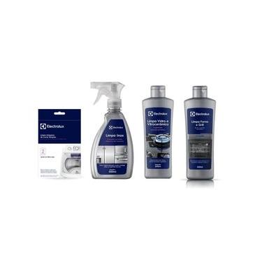 Imagem de Limpa Máquina de Lavar Roupas + Limpa Inox + Limpa Vidro, Vitrocerâmico + Limpa Forno, Grill Electrolux NA