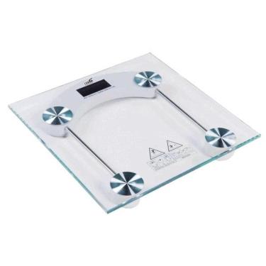 Imagem de Balança Digital Vidro Temperado Quadrada 180Kg