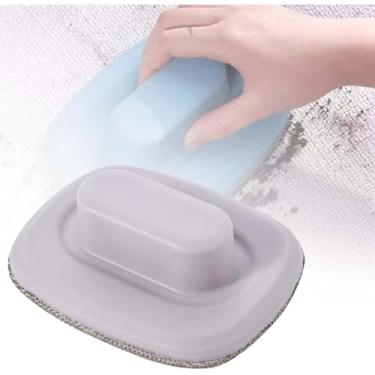 Imagem de Escova de lavagem de janela, limpador de tela de tela de rede para remoção de poeira, limpador de escova de poeira, uso duplo molhado e seco, economize tempo com flexível e sabão para janela, piso
