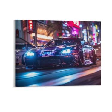 Imagem de HouLaiZhe R35 Jdm Modificação de carro pôsteres esportivos tela estética decoração de quarto pintura de parede impressões de sala de galeria decoração de parede para quarto sala de estar escritório 16