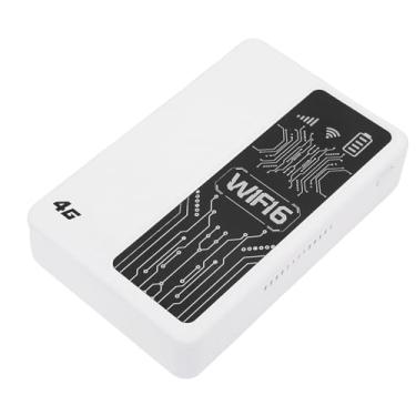 Imagem de Generic Hotspot WiFi 4G Portátil, Roteador Sem Fio de Alta Velocidade de 300 Mbps Com Bateria de 10000 MAh e Slot para Cartão SIM para Viagens para Casa Ásia Europa Suporte para 10