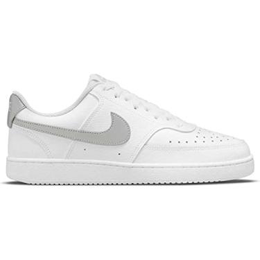 Imagem de Nike Tênis feminino Court Vision Low, Prata metálica branca, 10
