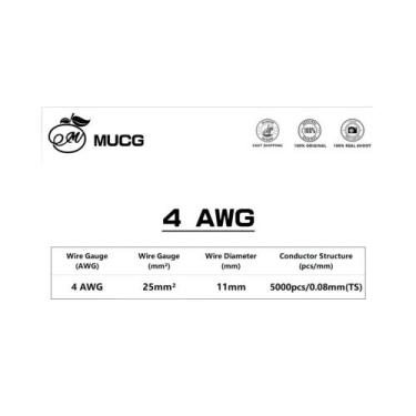 Imagem de Cabo De Silicone Super Macio Preto E Vermelho 1-26 Gauge Fio Elétrico 