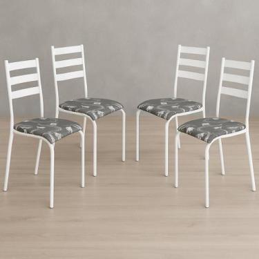 Imagem de Kit 4 Cadeiras de Jantar Varanda Cozinha Sala de Estar Epoxi 541.sli -