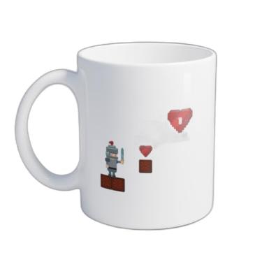 Imagem de Caneca Xícara de Café Porcelana 300ml Design Ícone de Videogame