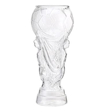 Imagem de ZJchao Caneca de Cerveja da Copa do Mundo, Copo de Vidro de Futebol, Vidro de Borosilicato Alto, Durável, Grosso para Fãs de Futebol, Assistir Jogos (#3)