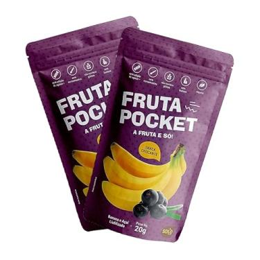 Imagem de Kit 2X: Snack de Açaí com Banana Liofilizada Solo Snacks 20g