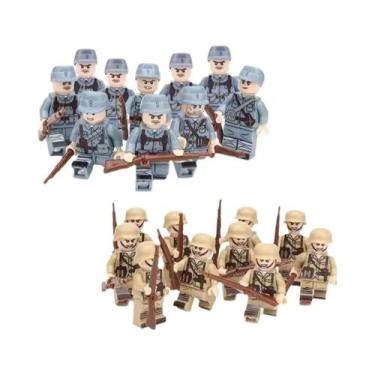 Imagem de Brinquedos De Blocos De Montar Mini Bonecos Humanoides Para Crianças, 