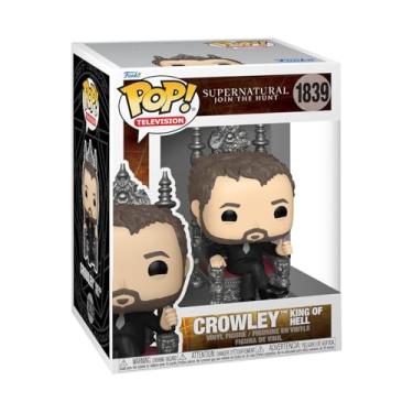 Imagem de Funko Pop! Premium: Supernatural - Crowley KOH - Boneco colecionável de vinil - Ideia de presente - Mercadoria oficial - Brinquedos para crianças e adultos - Fãs do drama - Figura modelo para