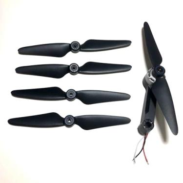 Imagem de Electtoy Kit de trem de pouso de hélices de braço para drone SJRC F7 4K PRO Drone GPS HD 5G WiFi FPV Quadricóptero sem escova (conjunto B traseiro)