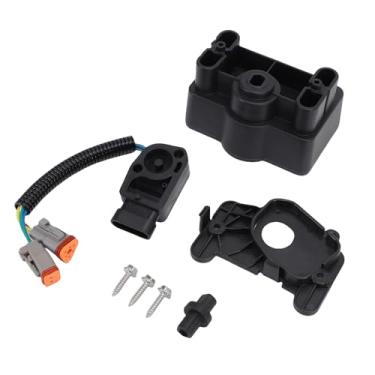 Imagem de KIMISS Kit de Conversão para Carrinho Mcor, Sensor de Acelerador de Alto Desempenho, Atualização para Club Car Precedente Elétrico 2009 2011, Metal Preto