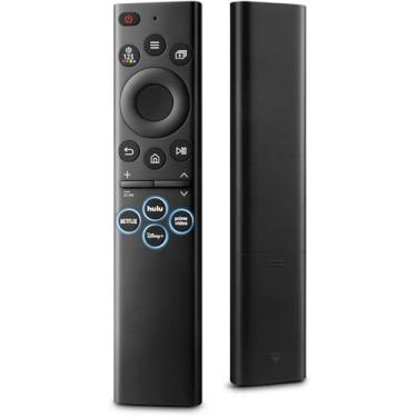 Imagem de Controle remoto universal compatível com todas as Smart TVs Samsung TV LED QLED UHD SUHD HDR LCD moldura curvada HDTV solar 4K 8K 3D, com botões para Netflix, Prime Video, WWW