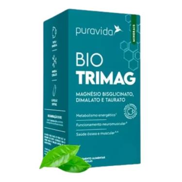 Imagem de Bio Trimag Magnesio Bisglicinato Dimalato Taurato 120 Caps - PuraVida