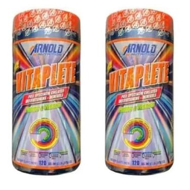 Imagem de kit 2x vitaplete- 120 caps- Arnold Nutrition