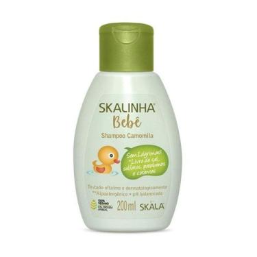Imagem de Shampoo Bebê Glicerinado Camomila 200ml Skalinha - Skala