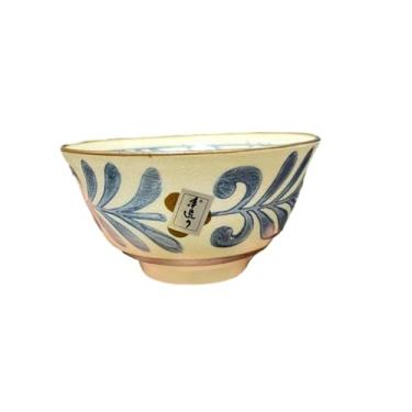 Imagem de Tigela de arroz de cerâmica para casa retrô simples e velha tigela de macarrão lamian -5,25' Fankou Bowl-pattern