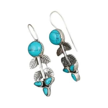 Imagem de Brincos De Gancho Artesanais Naturais Para Mulheres, Design Antigo Úni