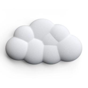 Imagem de Almofada ergonômica macia para descanso de pulso para suporte de teclado, uso na mesa