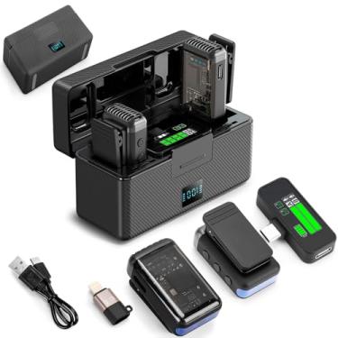 Imagem de Microfone Lapela, Microfone Lapela sem Fio, Microfone de Lapela Profissional Sistema