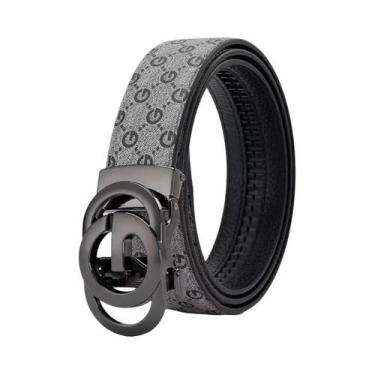 Imagem de Cinto Masculino De Couro Genuíno, Moda Casual, Cinto De Luxo Para Jean