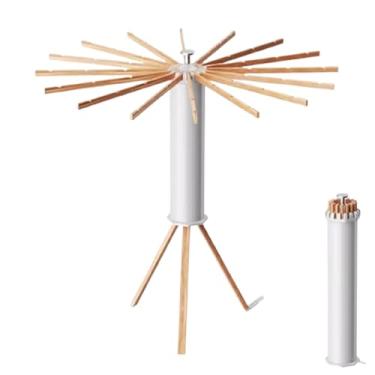 Imagem de Rack de secagem de tripé | Suporte portátil para roupas de lavanderia com economia de espaço, escorredor de roupas dobrável, para varanda, quarto, casa, apartamento, dormitório