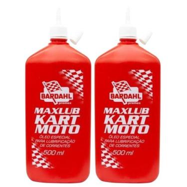 Imagem de Kit 2 Óleo Lubrificante Corrente Bardahl Maxlub Kart E Moto