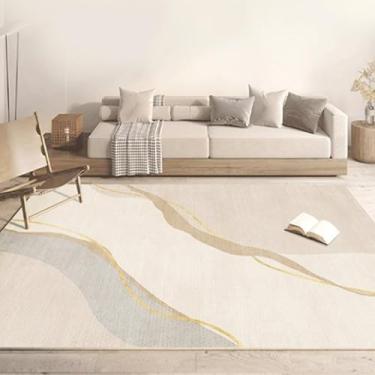 Imagem de Tapete aquecido de grafeno, tapete elétrico com temperatura ajustável e temporizador de 12 horas, tapete grande para área interna (cor 1, 200 x 300 cm / 78,7 x 118,1 polegadas)