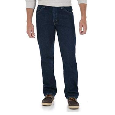 Imagem de Calça jeans de modelagem regular Five Star da Midnight Enxaguar – 91 x 76 cm