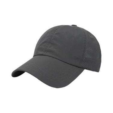 Imagem de Boné Feminino De Secagem Rápida Cor Sólida Com Abertura Para Rabo De C